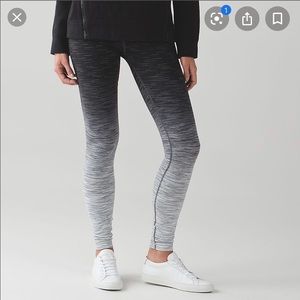 Lululemon Wunder Under Ombre Leggings 28”